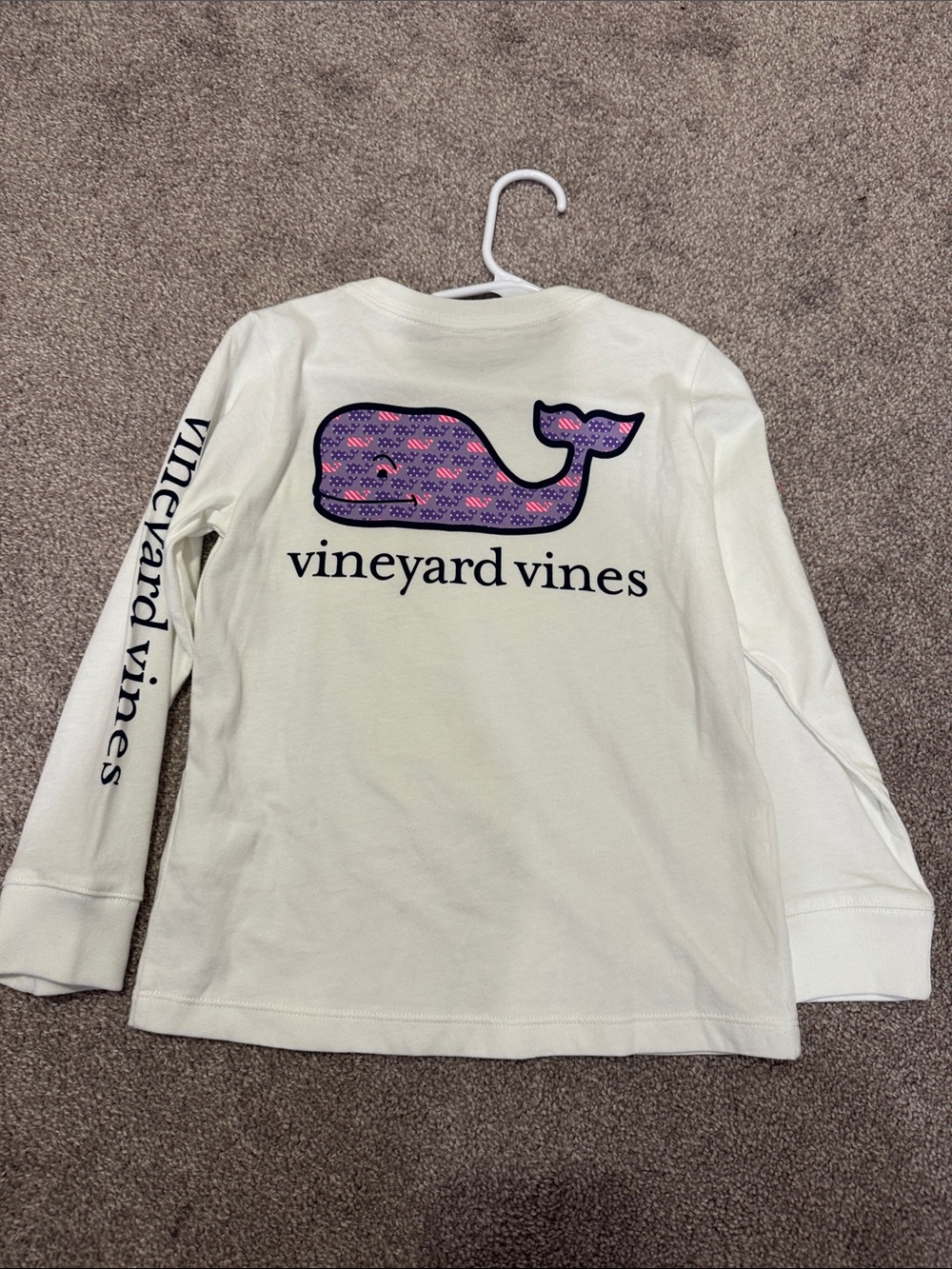 4T Vineyard Vines Long-Sleeve Pocket Tee with Whale Logo